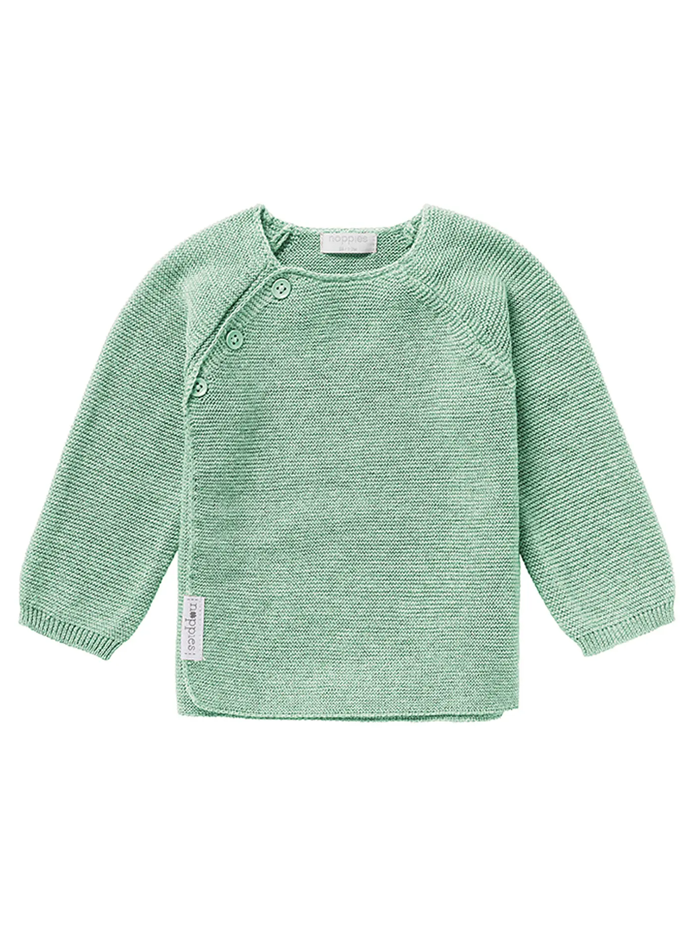 NOPPIES | Baby Strickjacke PINO | mint
